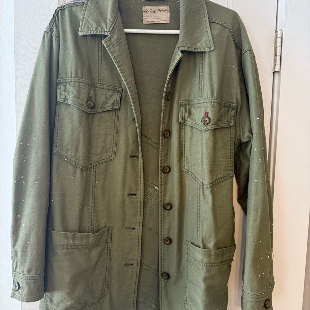 We The Free Army Jacket - Free People - Picture 3 of 8